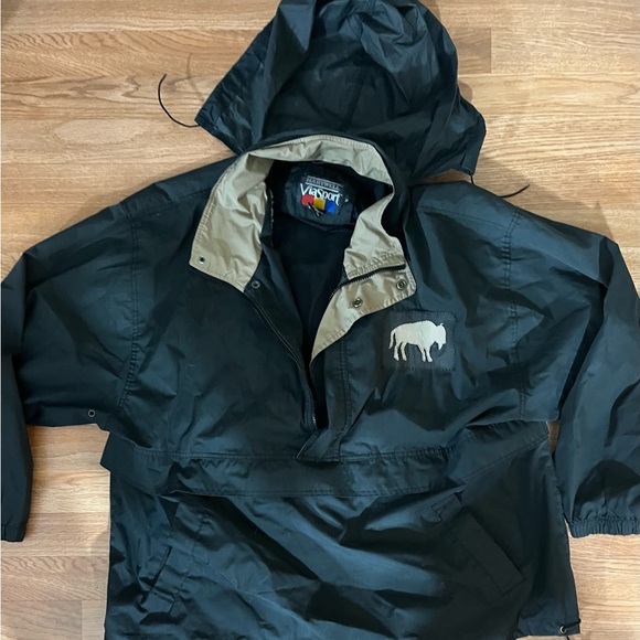 VTG Hartwell Viasport Men’s Mesh Lined Jacket Size XL Black Velcro Closure Vents - Picture 2 of 8